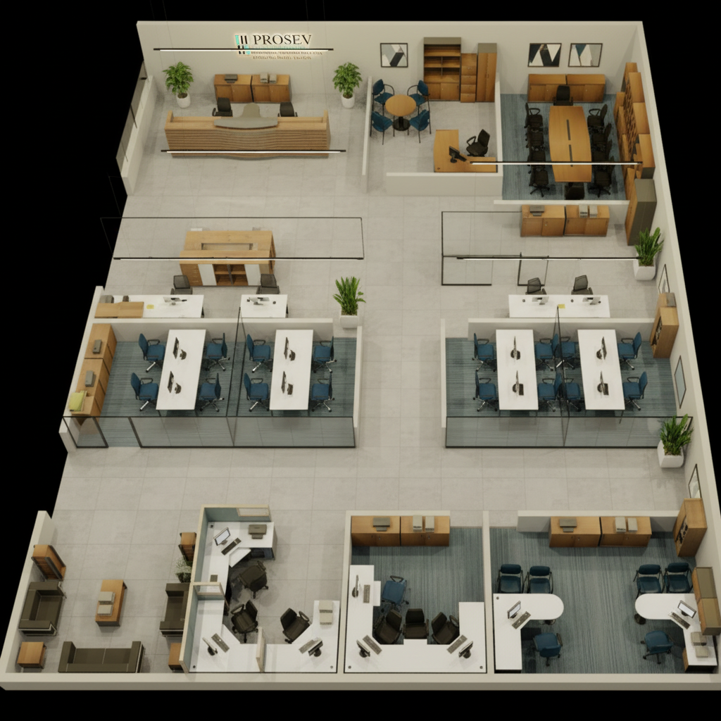 Sala de reuniones elegante